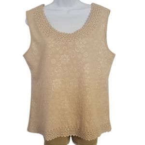 Chances R Floral Sleeveless Top